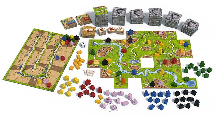 Carcassonne 2.0 Big Box 卡卡頌2.0大盒版